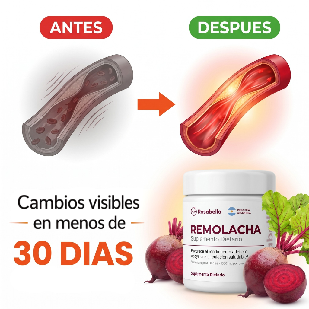 Rosabella™ | Apoyo Natural para Presion y Salud Cardiovascular Masculina