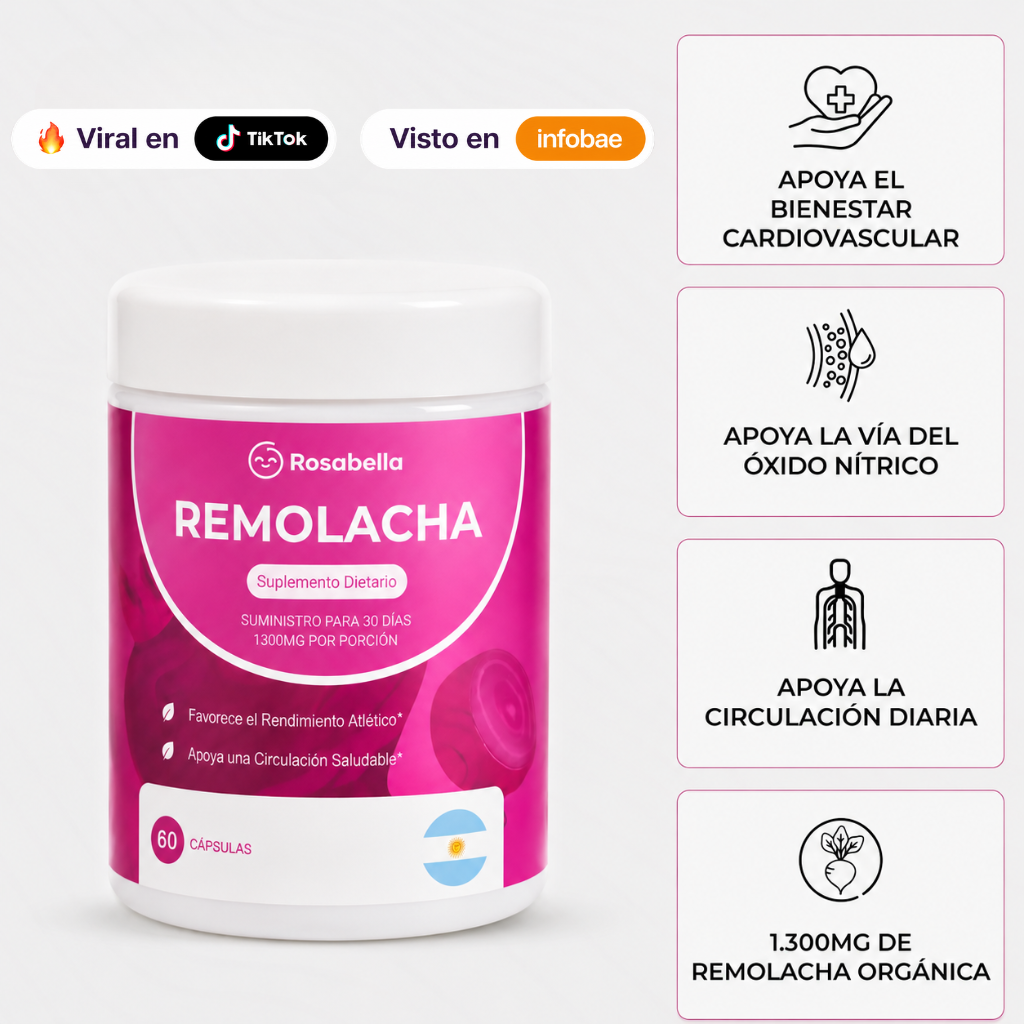Rosabella - Cápsulas de Remolacha