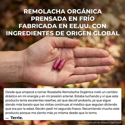 Rosabella - Cápsulas de Remolacha